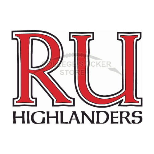Homemade Radford Highlanders Iron-on Transfers (Wall Stickers)NO.5979